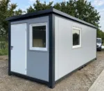 Contenedor 6×2,40m + WC, ducha y cocina