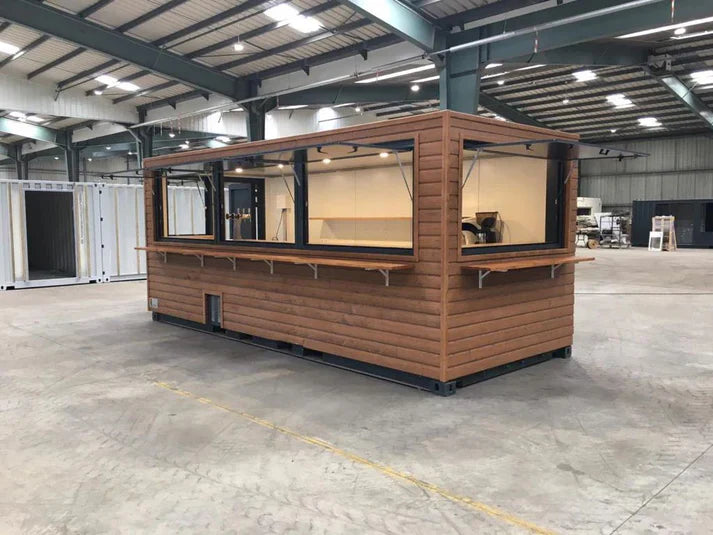 Contenedor Cafetería / Snack Bar de 20′ – Móvil y Funcional