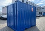 Contenedor de almacenamiento 10 pies usado azul