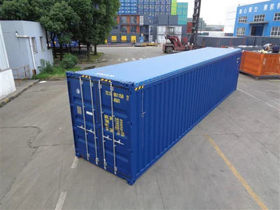 contenedor High Cube Open Tops de 40 pies nuevo Azul