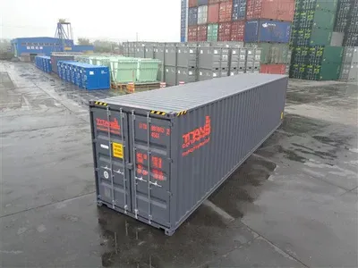 contenedor High Cube de 40 pies nuevo Gris