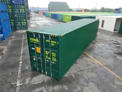 contenedor High Cube de 40 pies nuevo Verde