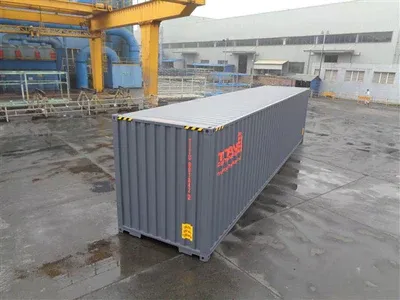 contenedor High Cube de 40 pies nuevo Gris